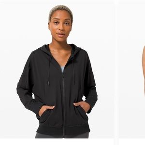 Black Lululemon Zip Up